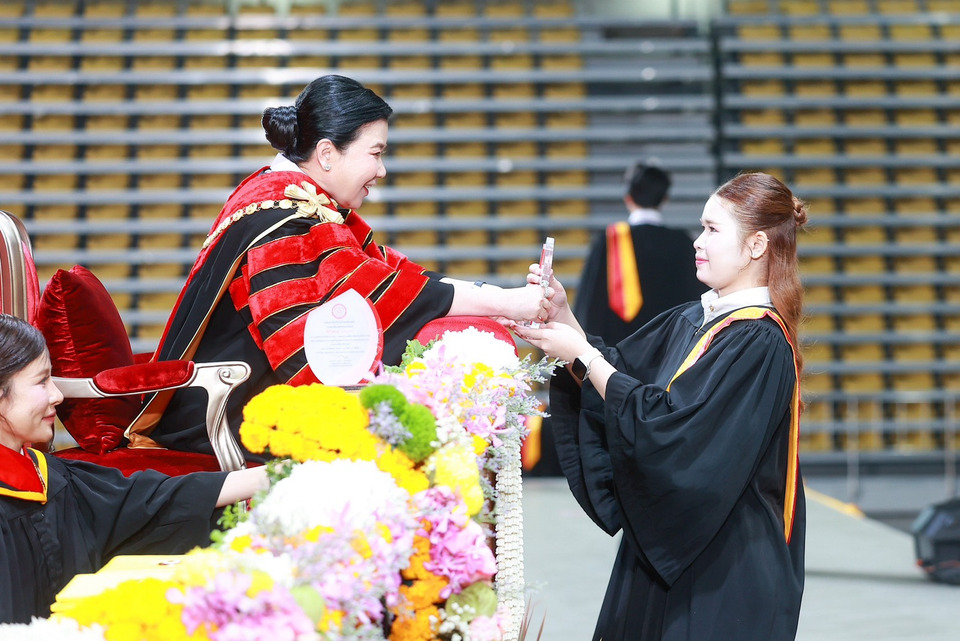 “ศดรบังอร”-อธิการบดี-มกธ-มอบประกาศนียบัตรแก่ผู้สำเร็จการศึกษา-ปวช-ปวส.จากสถาบันการศึกษาในเครือ-ปีการศึกษา-2568