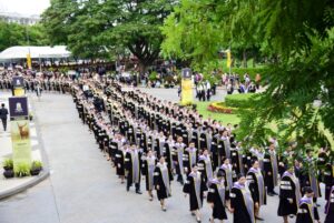 มหาวิทยาลัยมหาสารคาม จัดพิธีซ้อมใหญ่พิธีพระราชทานปริญญาบัตร