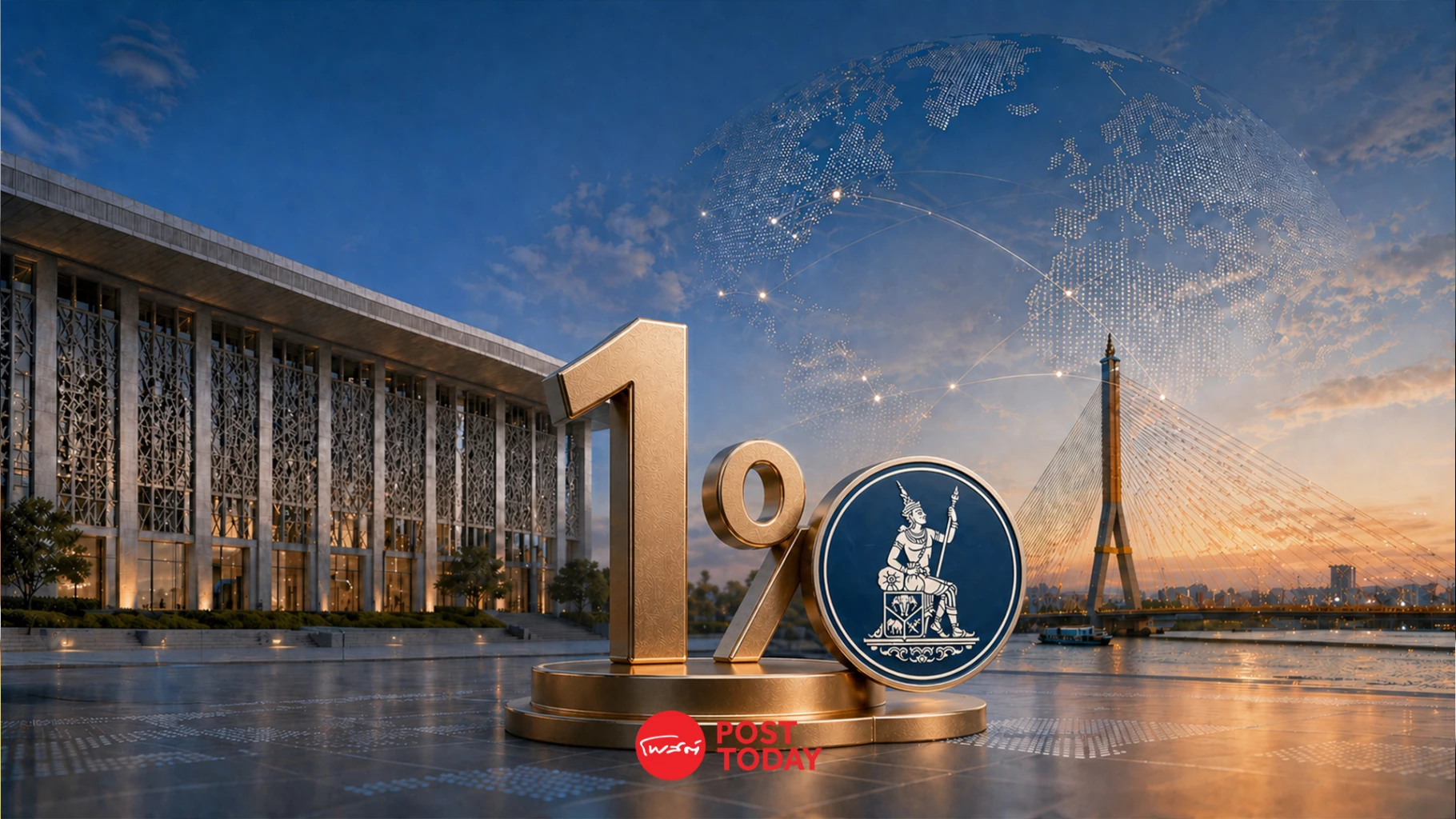 กนง.-นัด-2-ปี-69-ลุ้นคงดอกเบี้ยนโยบายไว้ที่-1%-รอดูสถานการณ์ตะวันออกกลาง