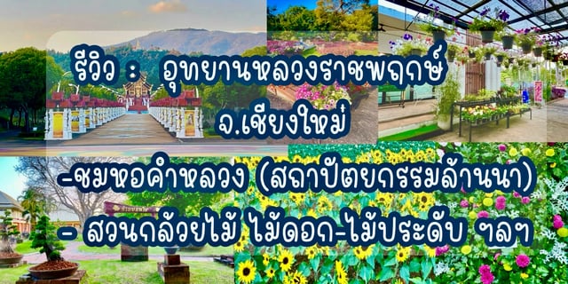 รีวิว:-แจกพิกัดเที่ยว-ณ-อุทยานหลวงราชพฤกษ์-จ.เชียงใหม่