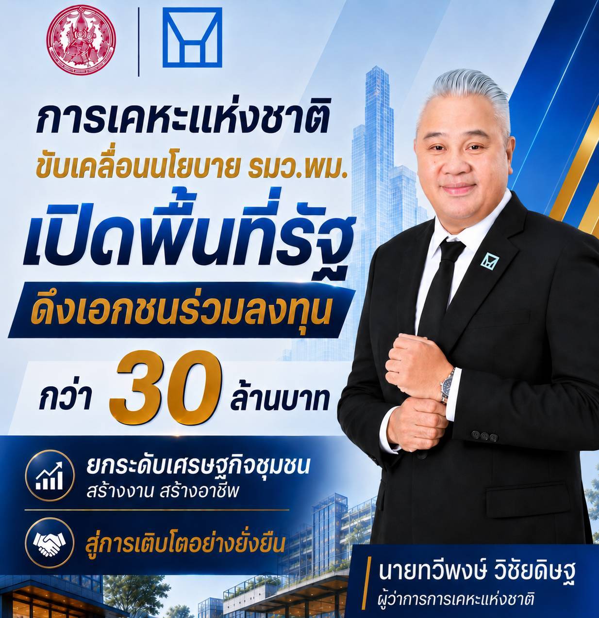 การเคหะแห่งชาติเปิดพื้นที่รัฐดึงเอกชนร่วมลงทุนกว่า-30-ล้านบาท-ยกระดับเศรษฐกิจชุมชน